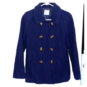 Navy Blue Pea Coat